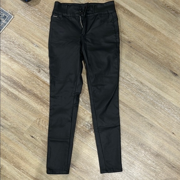 SHEIN Denim - Women's Black Jeans faux leather
